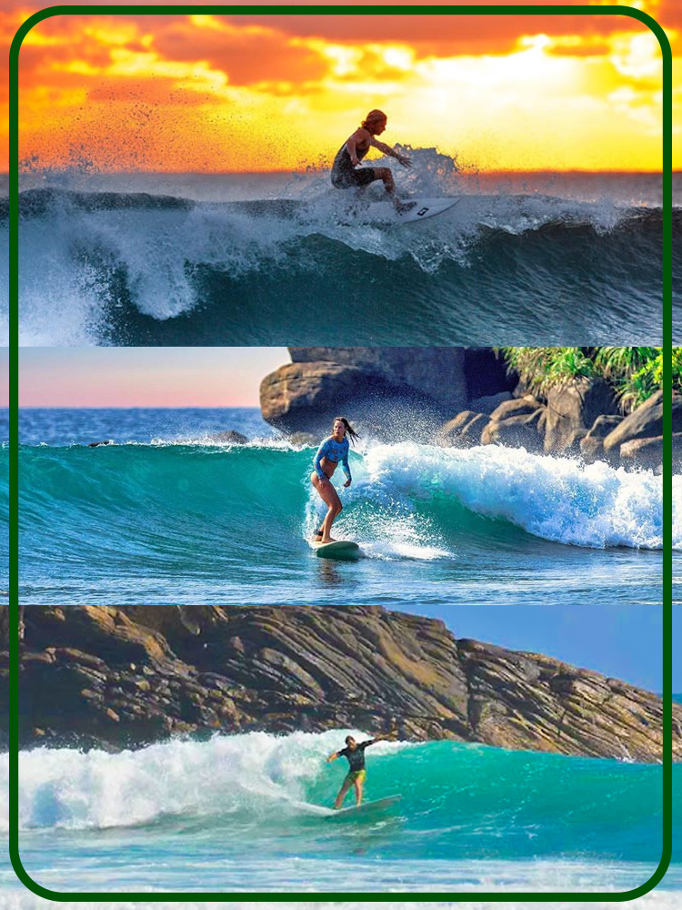 Surfing ( Hiriketiya , Weligama )